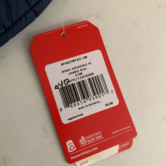 ❤️SOLD❤️ The north face reversible unisex baby snow pants - Picture 4 of 6